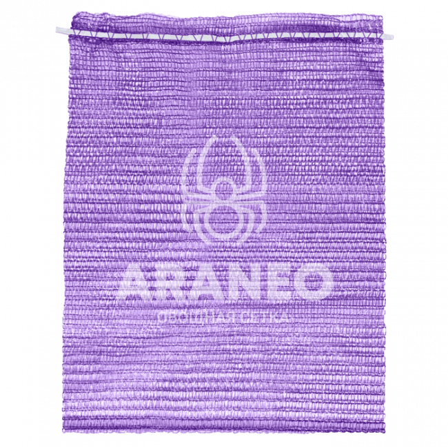 Сетка овощная Araneo фиолетовая 45х75 см (до 30 кг) 